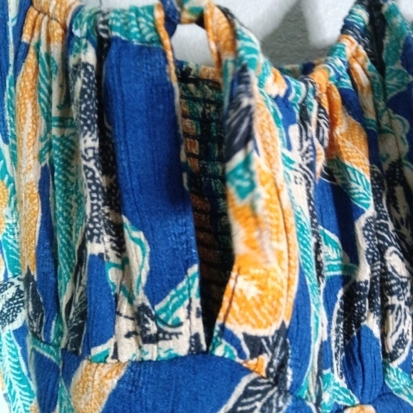 Urban Outfitters Kamaryn Tie Front Midi Dress Sleeveless Women M - Picture 4 of 12